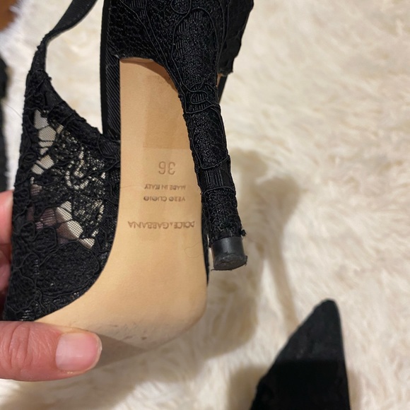Dolce & Gabbana lace heels - Picture 10 of 13